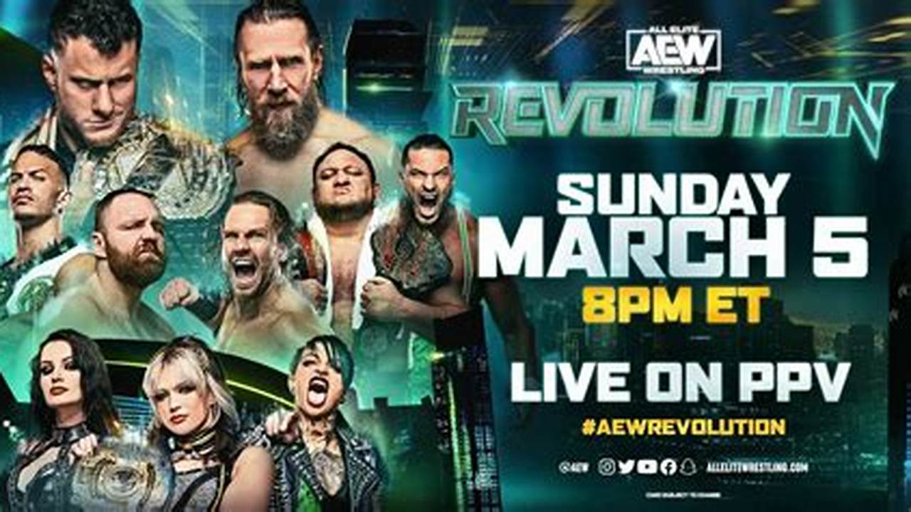 How To Watch Aew Revolution 2024 For Free