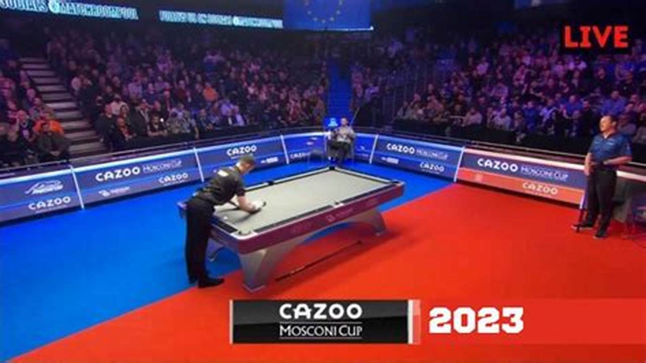 How To Watch Mosconi Cup 2024