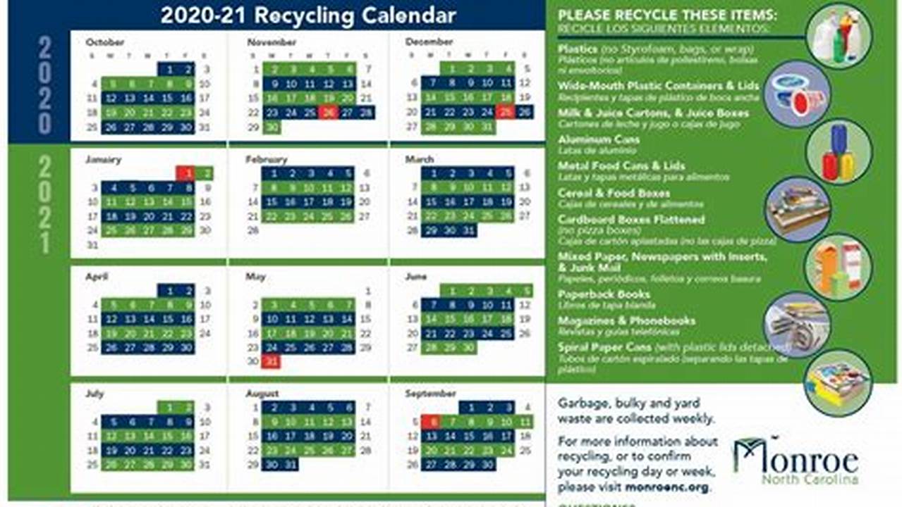 Howell Township Recycling Schedule 2024 Printable