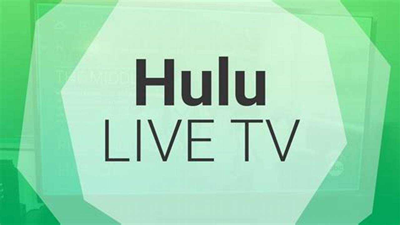 Hulu + Live Tv Watch Cbs., 2024