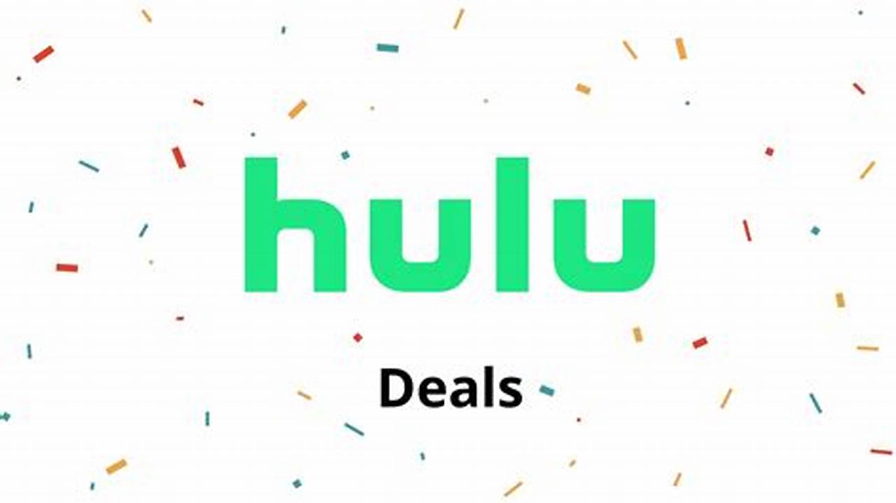 Hulu Live Deals 2024