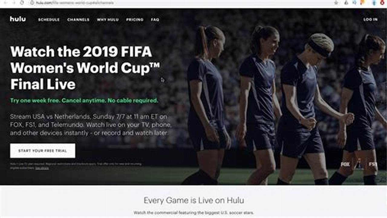 Hulu World Cup 2024