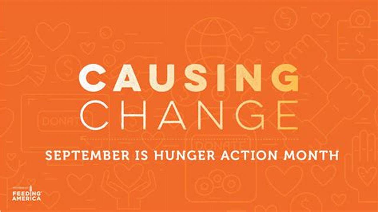 Hunger Action Month 2024