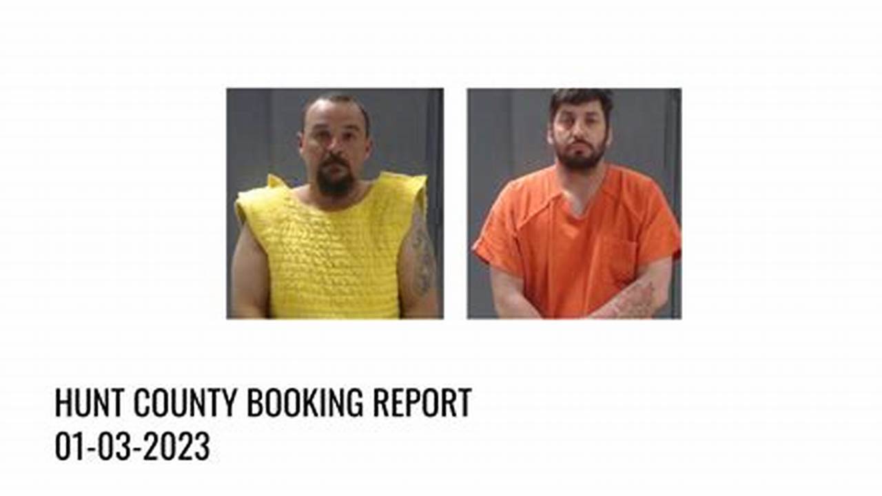 Hunt County Booking Report 2024