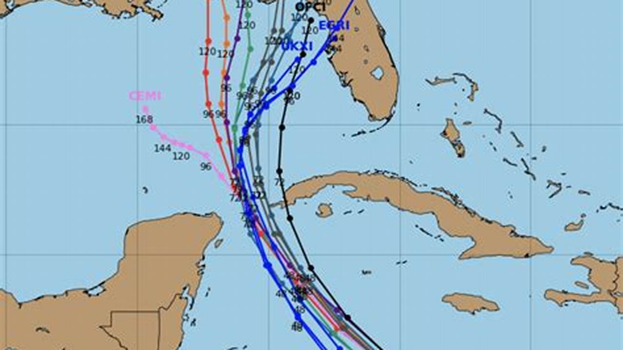 Hurricane Spaghetti Models 2024