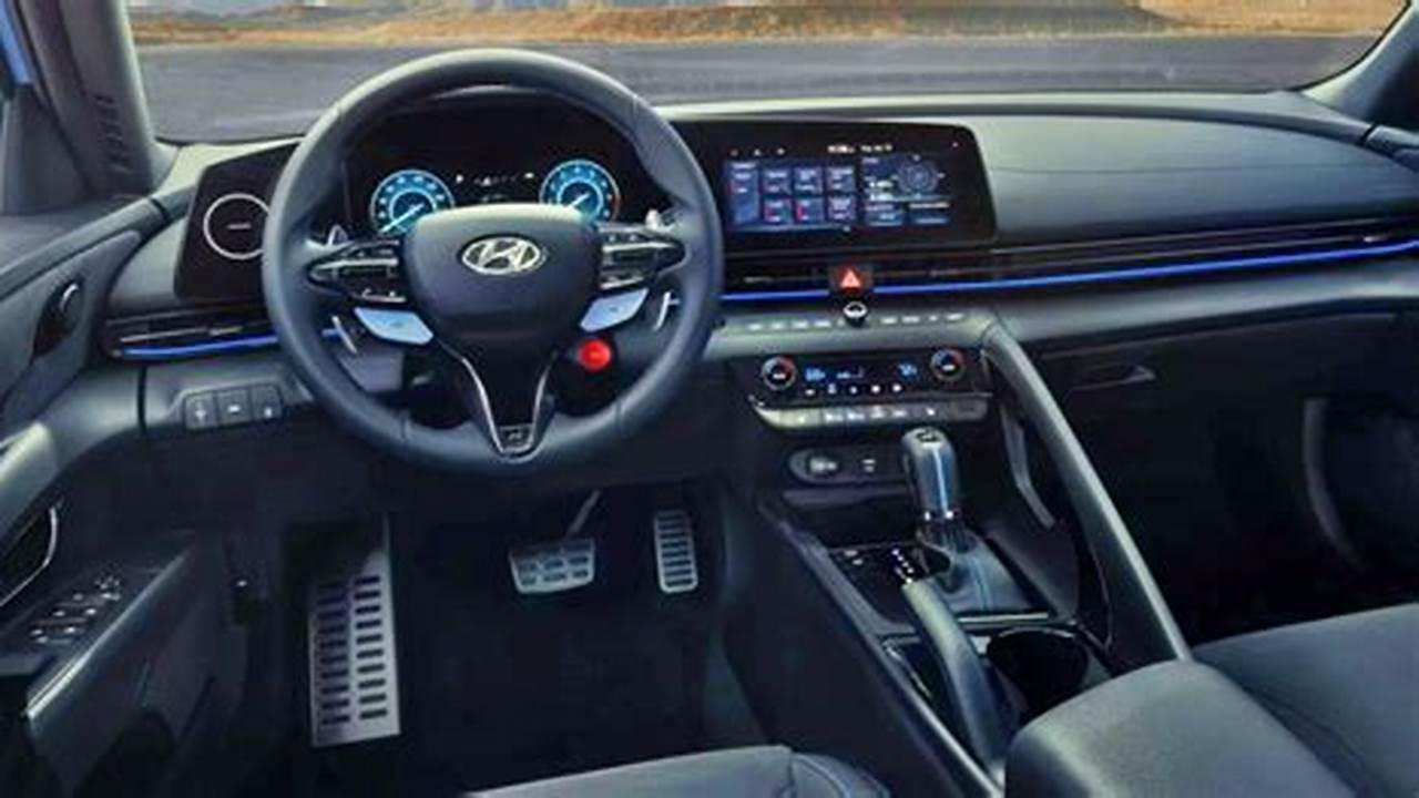 Hyundai Elantra Interior 2024 Pictures