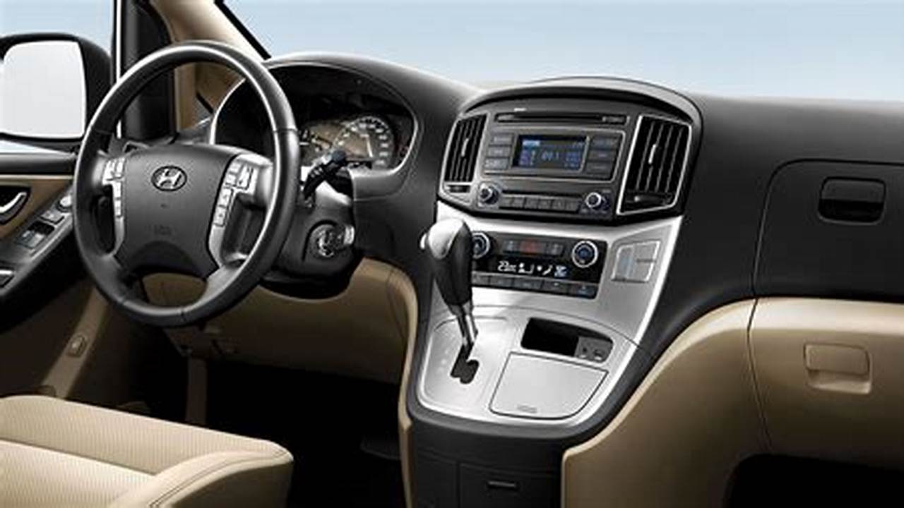 Hyundai H1 2024 Interior