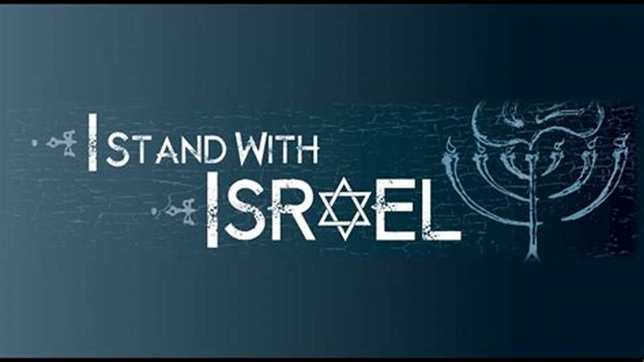 I Stand With Israel Pic 2024
