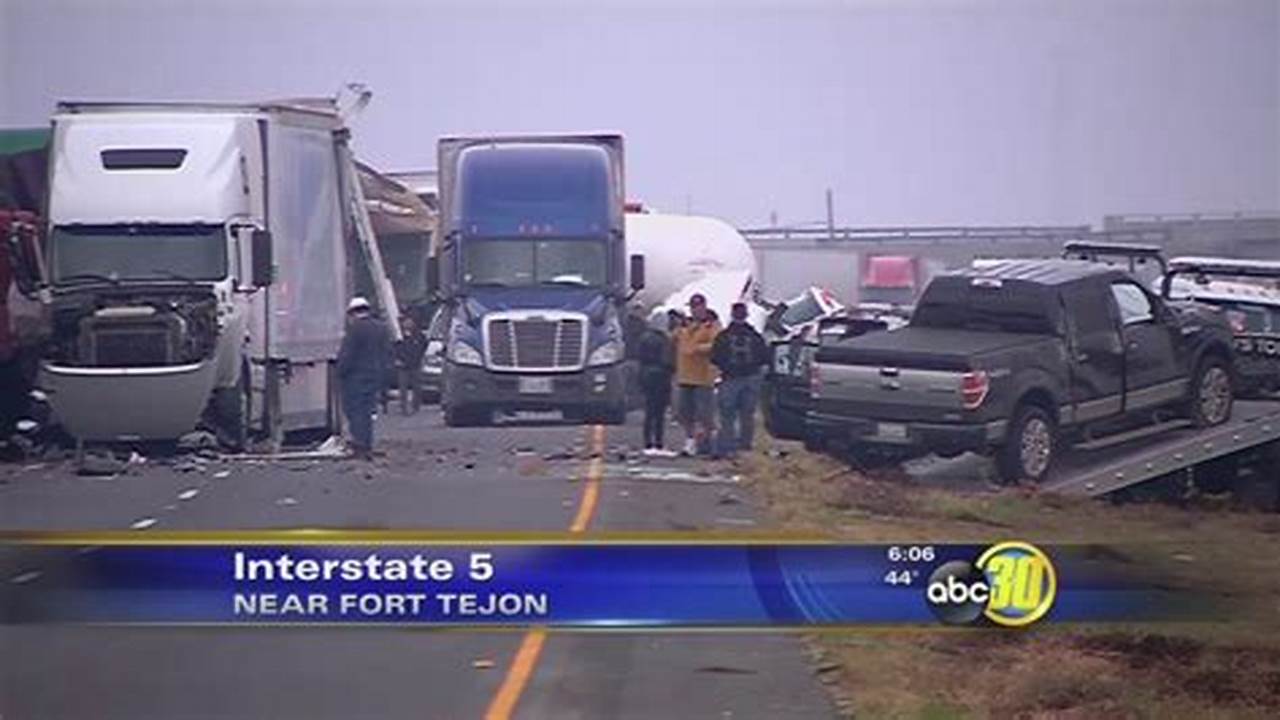 I5 Accident Today Bakersfield