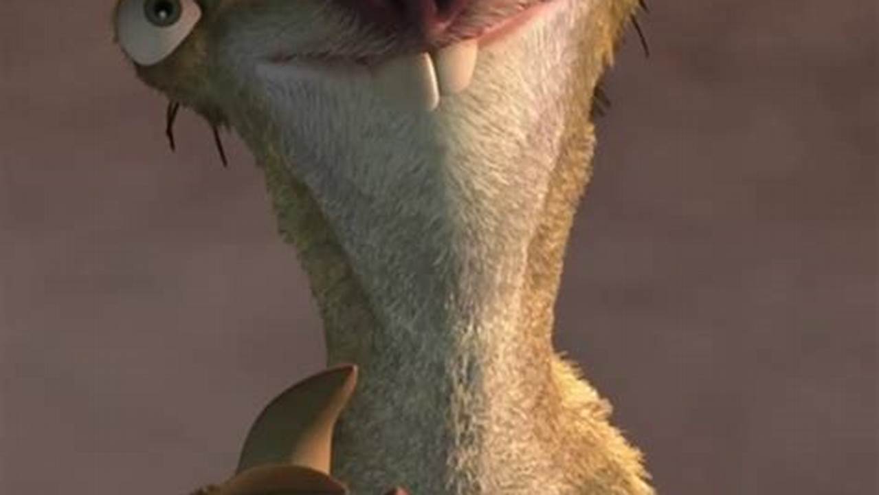 Ice Age Sid Character