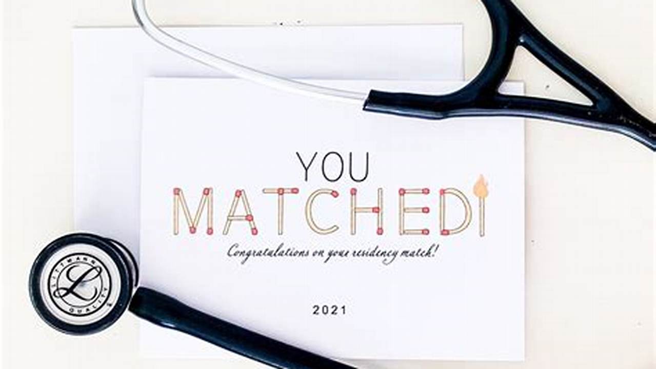 If You Were Matched, Your Residency Location., 2024