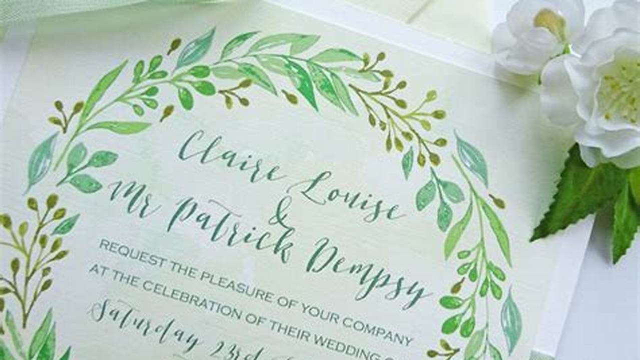 Images References, Summer Wedding Invitations
