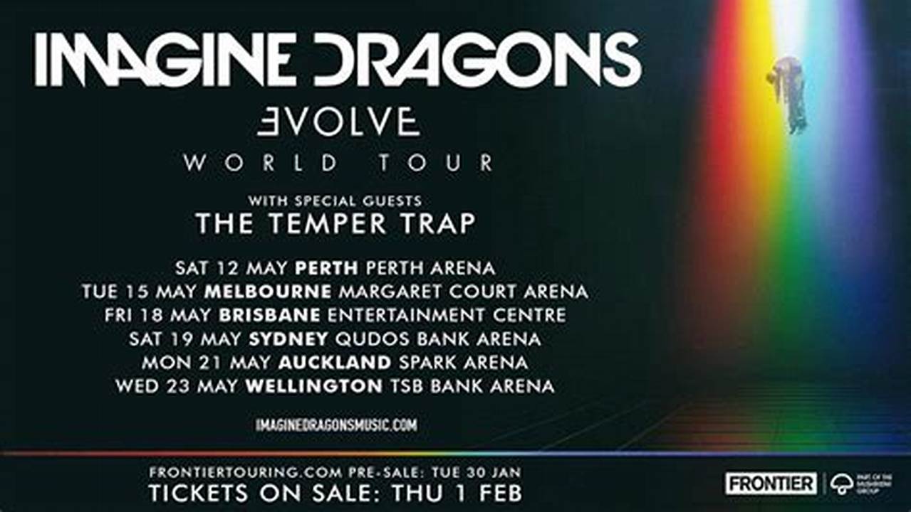 Imagine Dragons Australia Tour