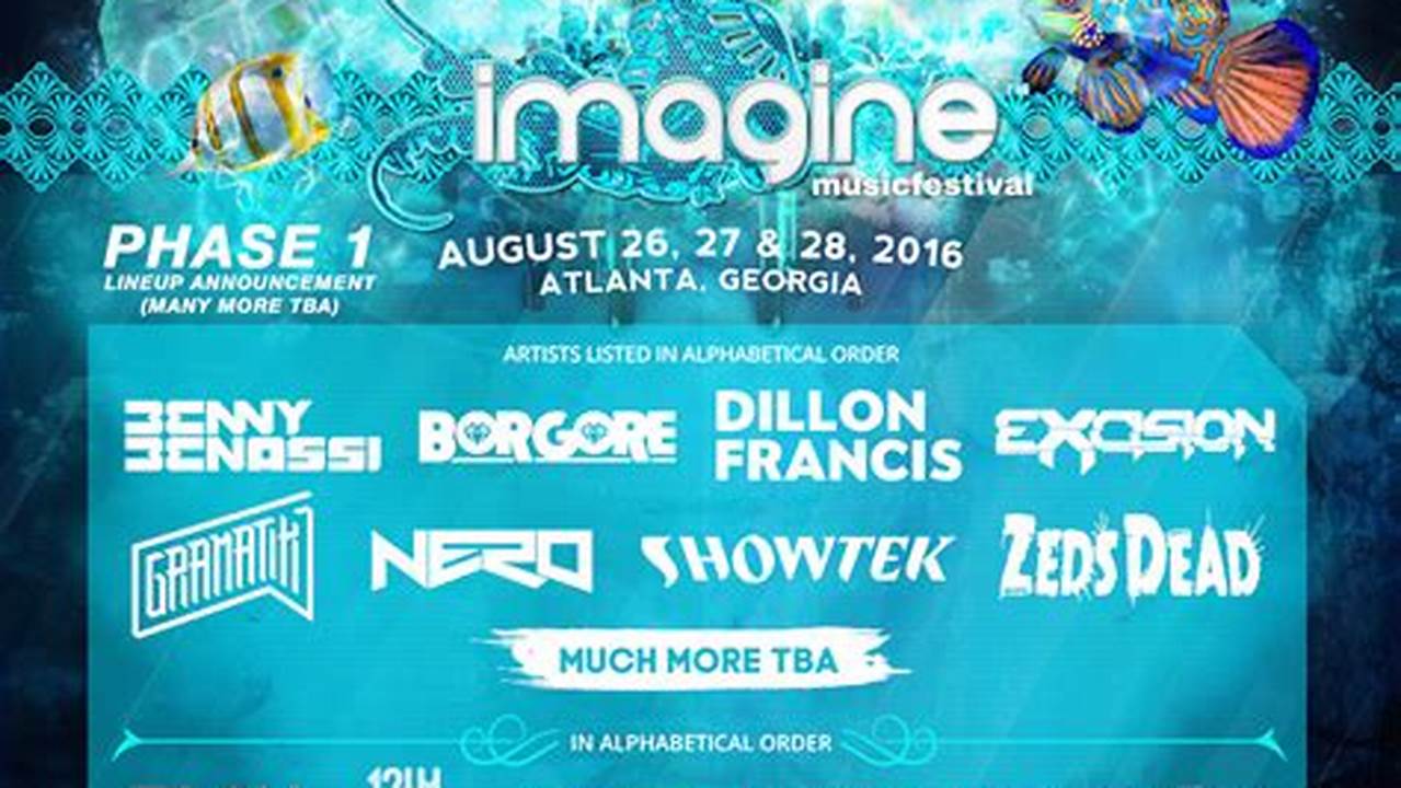 Imagine Music Festival 2024 Dates