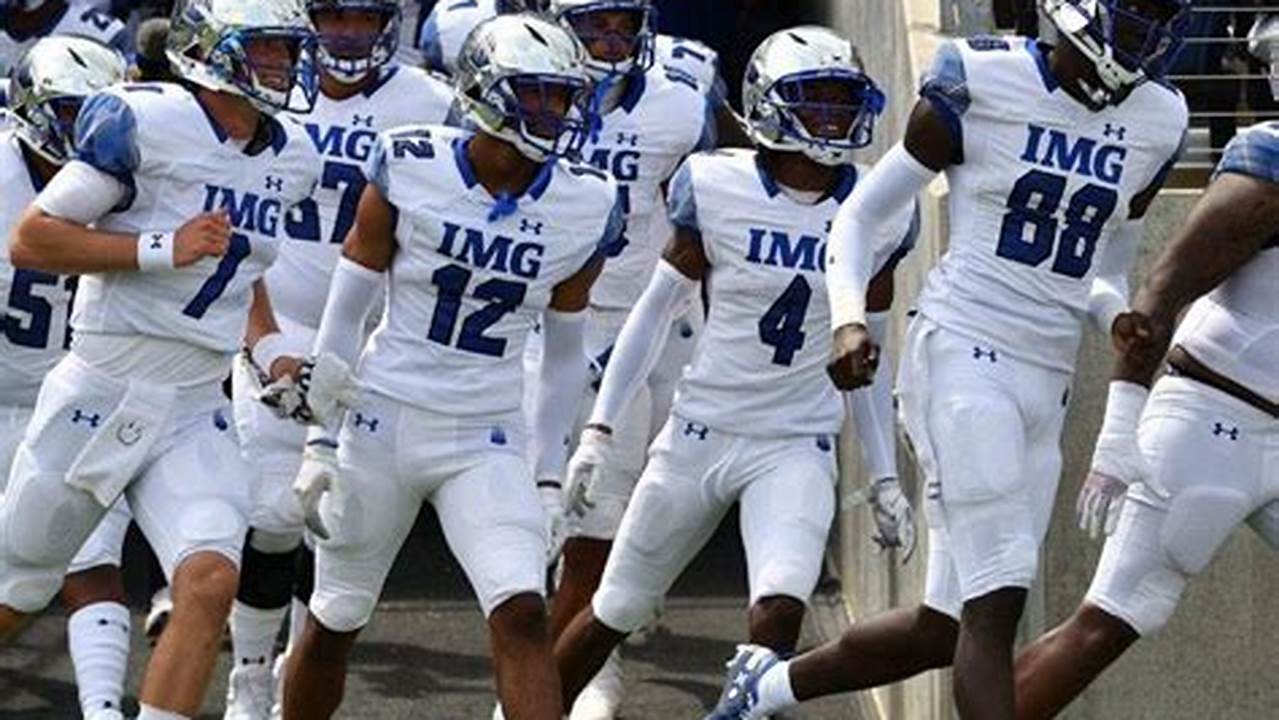 Img Football Roster 2024