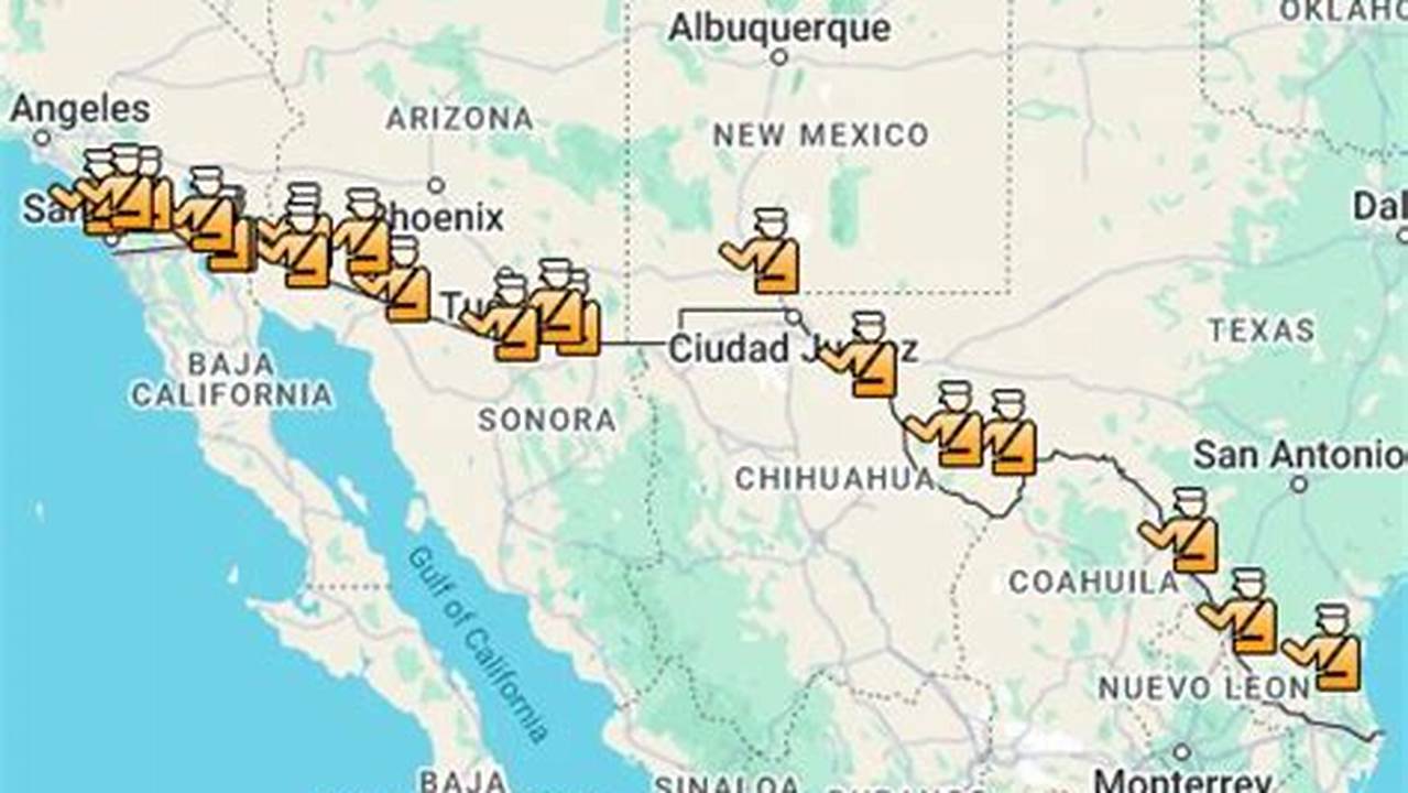 Immigration Checkpoints Map 2024