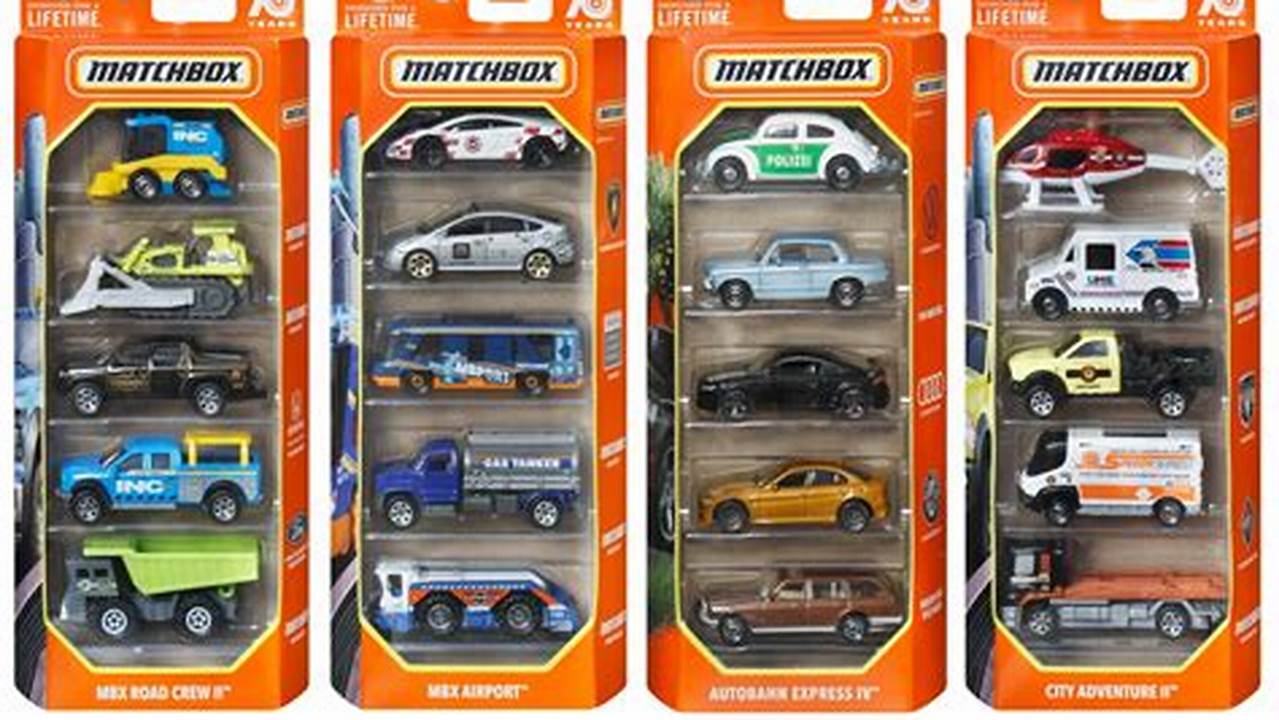 In 2024, The Series Caries 54 Different Models, Four Of Which Are Matchbox Super Chases., 2024