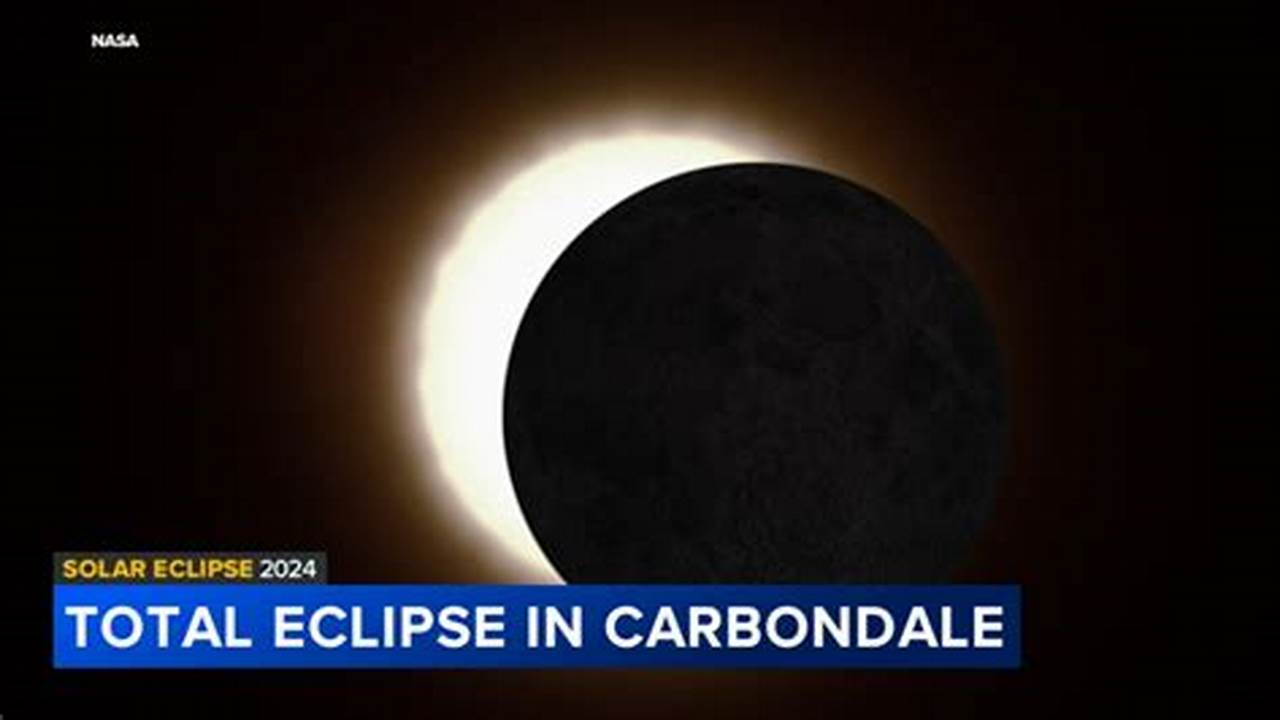 In Carbondale, That Partial Eclipse Will Last For More Than Two And A Half Hours, Running From 12, 2024