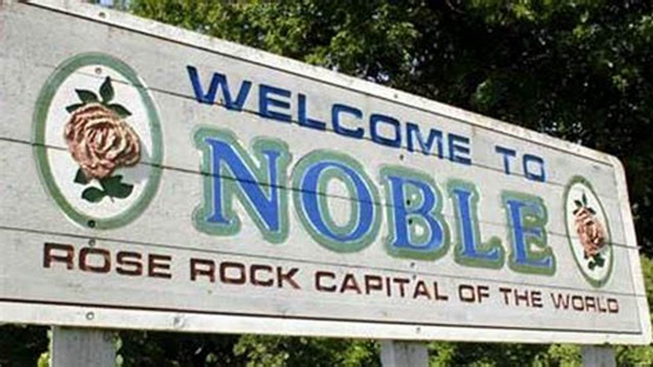 In Honor Of Its Title As Rose Rock Capitol Of The World, Noble Sets Aside The First Weekend In May To Celebrate The Annual Rose Rock Music Festival., 2024