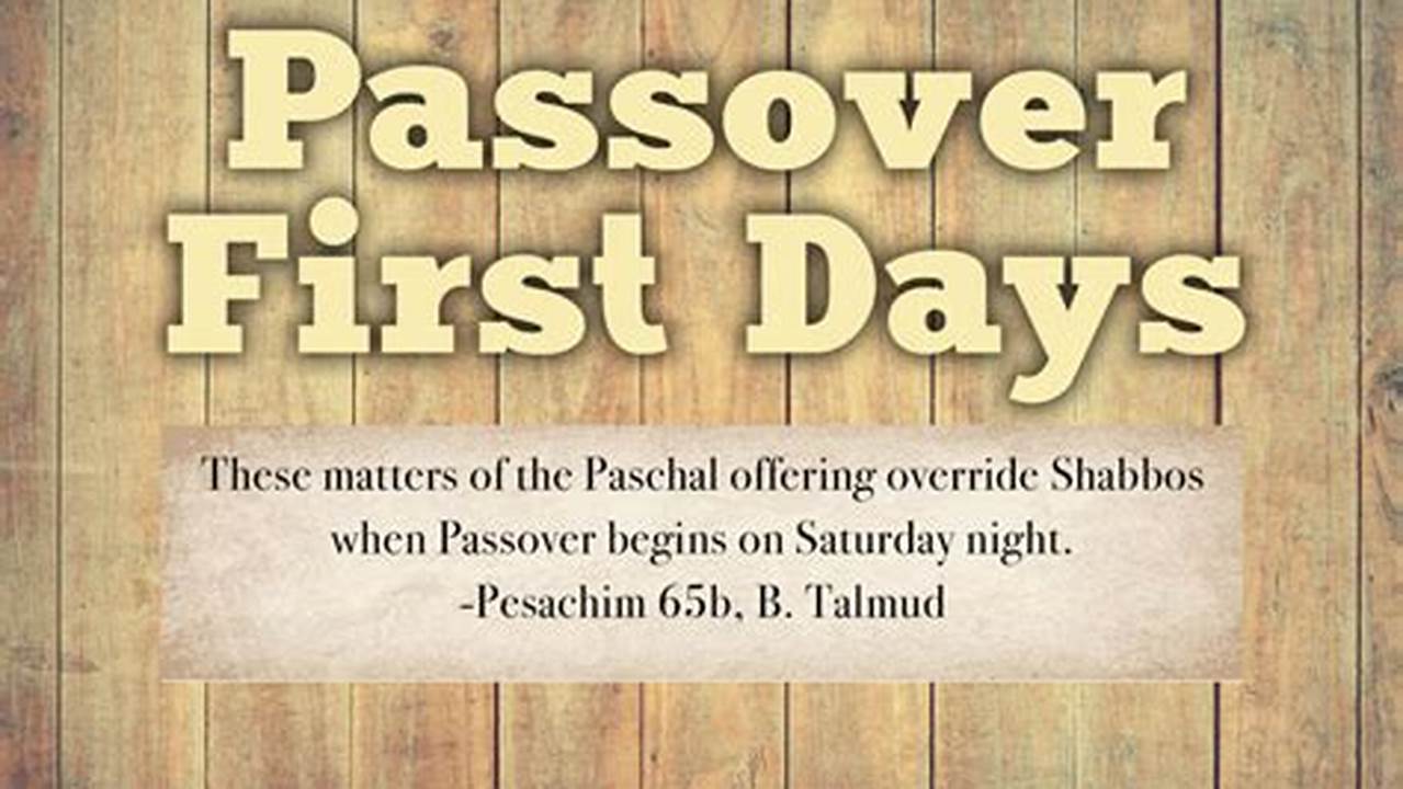 In Many Communities, Throughout The Intermediate Days Of Passover, Tefillin Are Not Worn., 2024