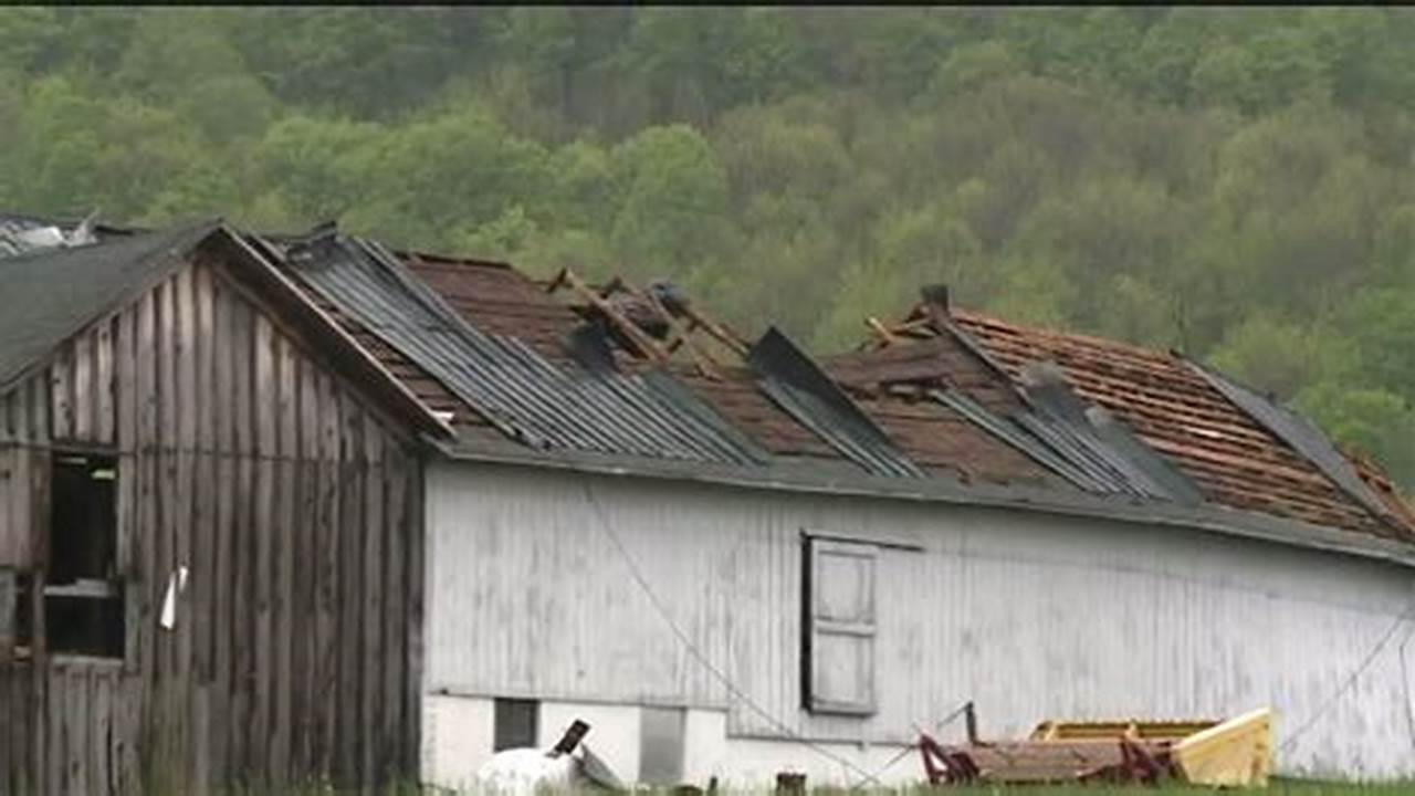 In Ohio, Damage To Houses, Trees And Outbuildings Occurred, With Several Outbuildings Being Completely Destroyed., 2024