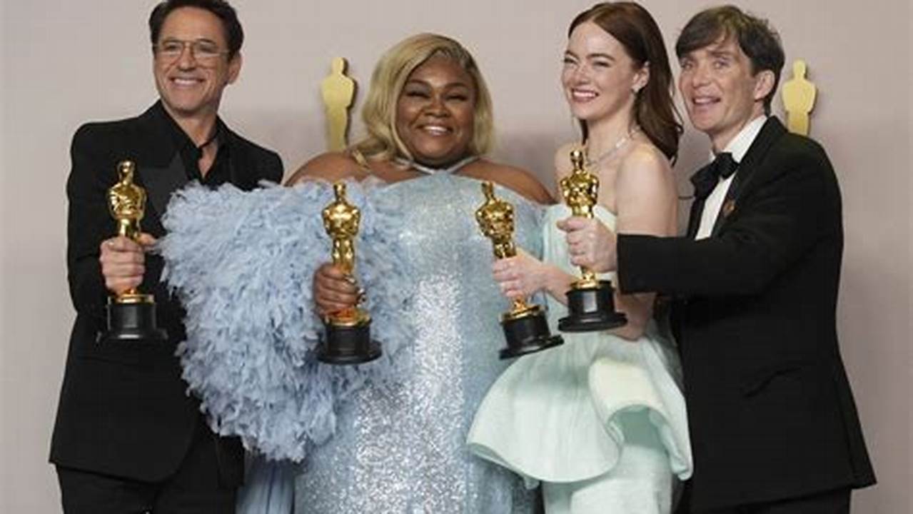 In The Acting Categories, The Winners Were Emma Stone, Cillian Murphy, Da’vine Joy Randolph, And Robert Downey Jr., 2024