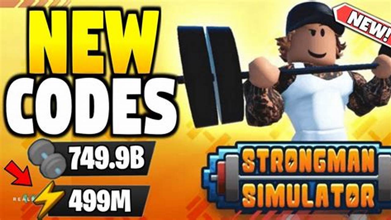 In This Updated Roblox Strongman Simulator Codes Wiki, We Have Shared All The Working Codes For The The Gang Stockholm’s Roblox Game Strongman Simulator, Which Gives Free Rewards Like Free Boosters And Pets., 2024