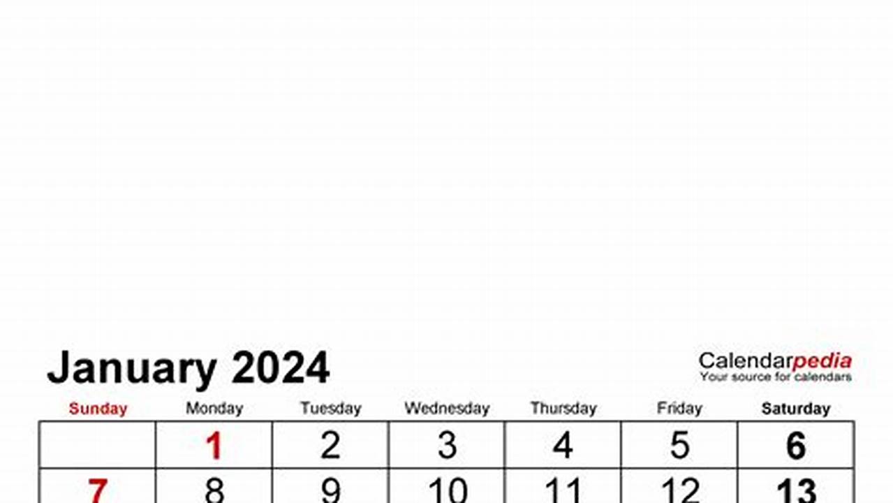 Indesign Calendar Template 2024