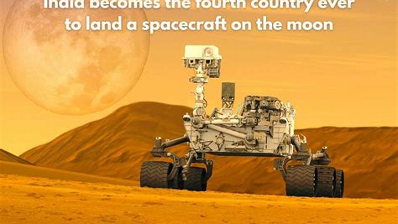 India Made History As The 4Th Nation To Ever Touch Down On The Moon;, 2024
