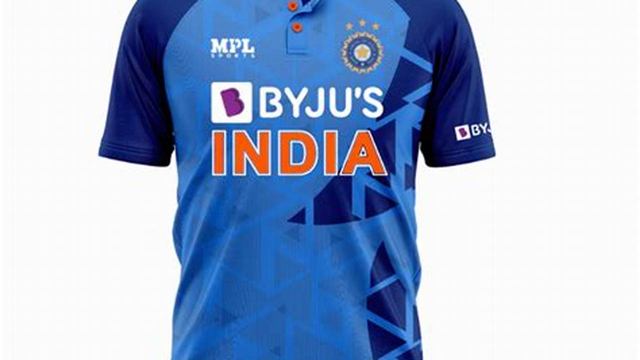 Indian Cricket Team Jersey 2024