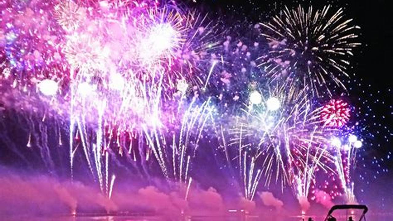 Indian Lake Fireworks 2024