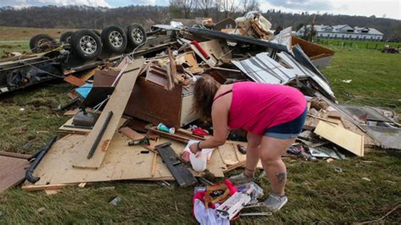 Indiana, Ohio And Kentucky Were Devastated By Tornadoes Shredding Through The Midwest Thursday., 2024