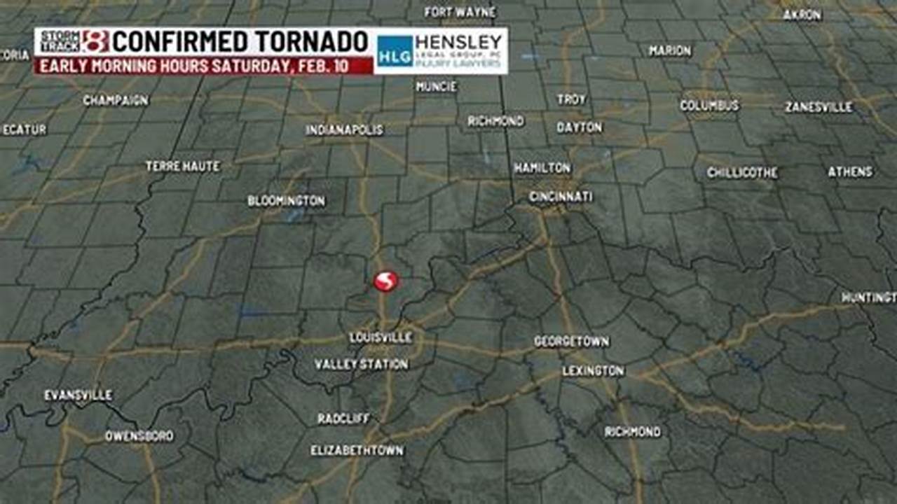 Indiana’s First Tornado Of 2024 Confirmed Near Underwood., 2024
