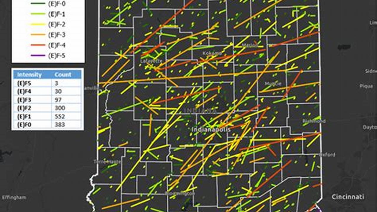Indiana Tornado Map 2024 Ian
