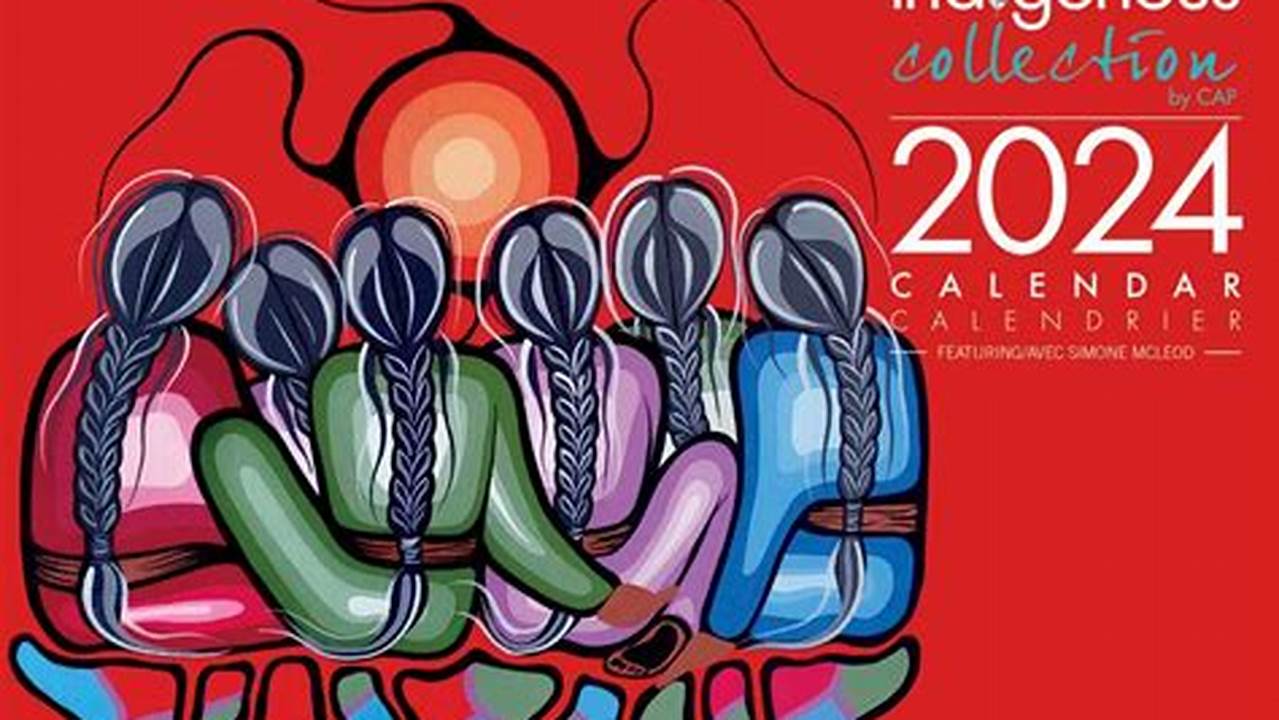 Indigenous Art Calendar 2024