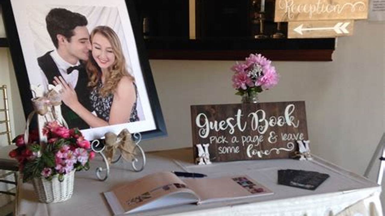 Information, Wedding Welcome Table Ideas
