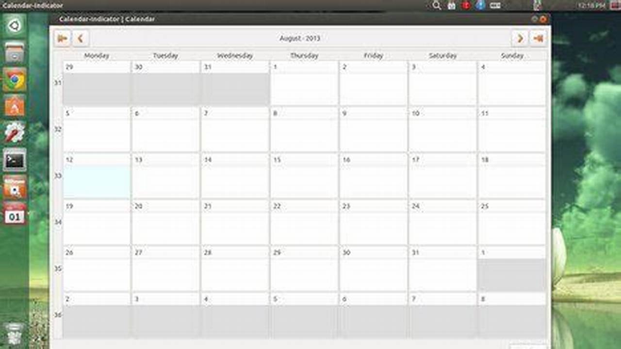 Install Google Calendar Ubuntu