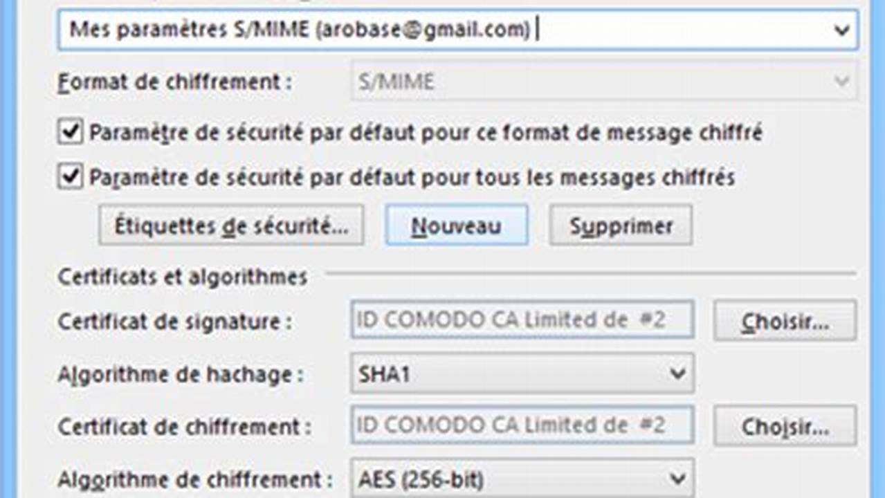 Installer Un Certificat Numérique Sur Téléphone Pour Chiffrer Les Mail