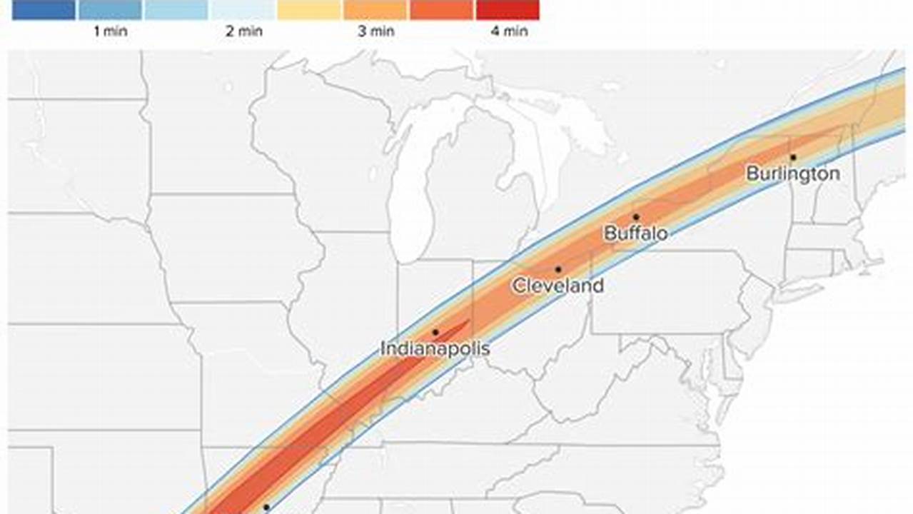 Interactive Map Of The 2024 Solar Eclipse Path In Vermont | Vermont Public., 2024