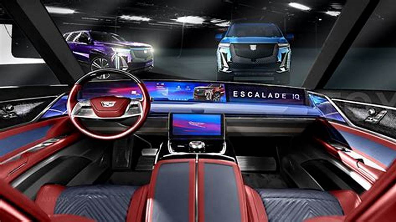 Interior 2024 Cadillac Escalade