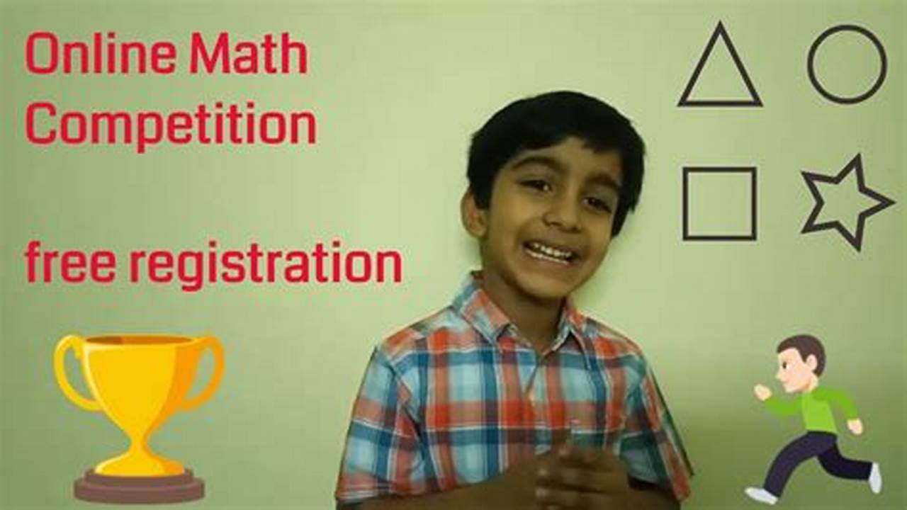 International Math Competition For Children In Grades 1 To 12., 2024