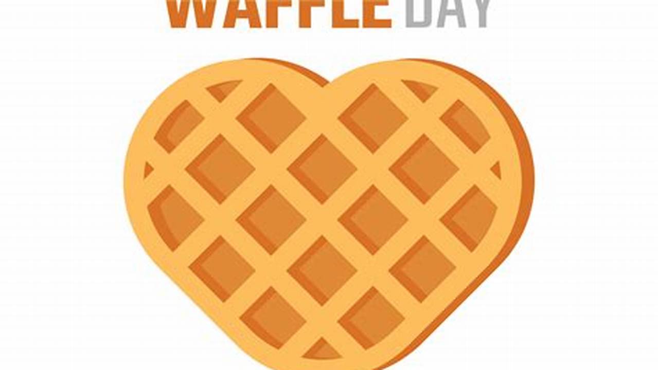International Waffle Day Clip Art