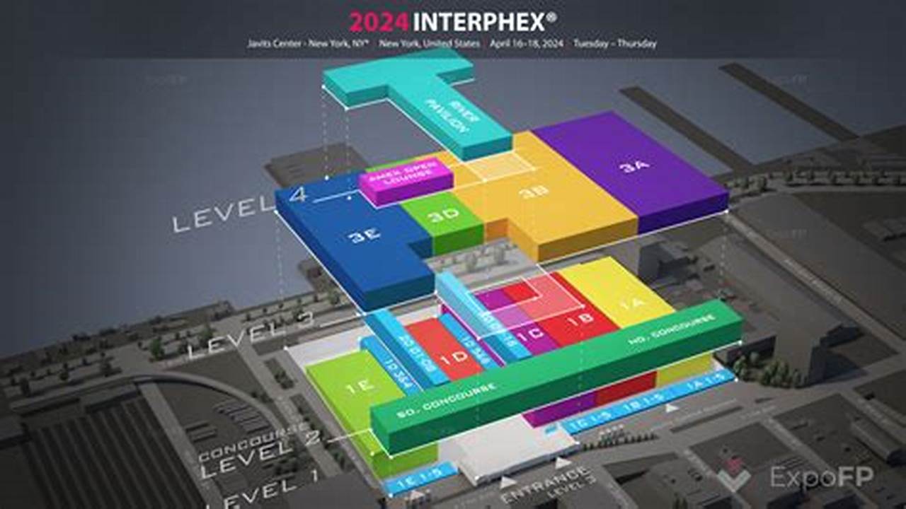 Interphex 2024 Floor Plan
