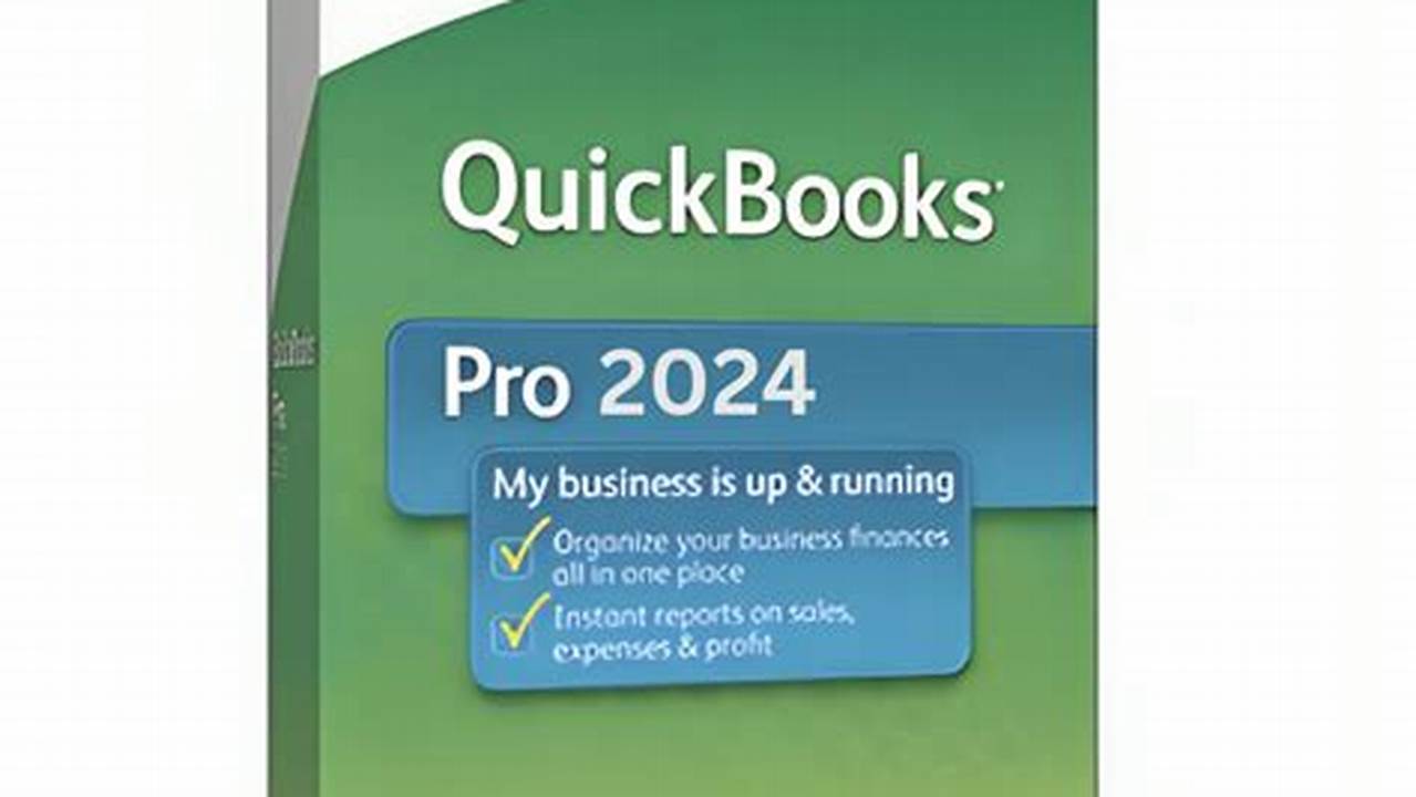 Intuit Quickbooks Desktop Pro Plus 2024