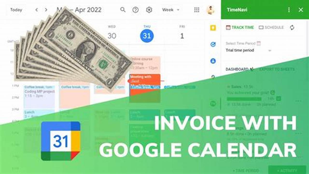 Invoice With Google Calendar