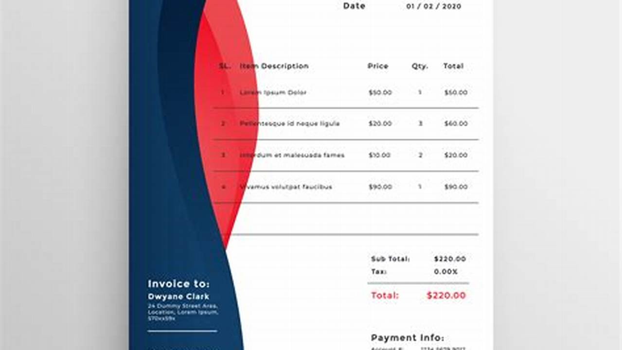 Unveiling the Secrets of Invoice Template Designs for Bloggers