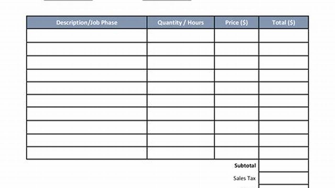 Discover the Secrets to Effortless Invoicing: Invoice Template Options for Construction Companies