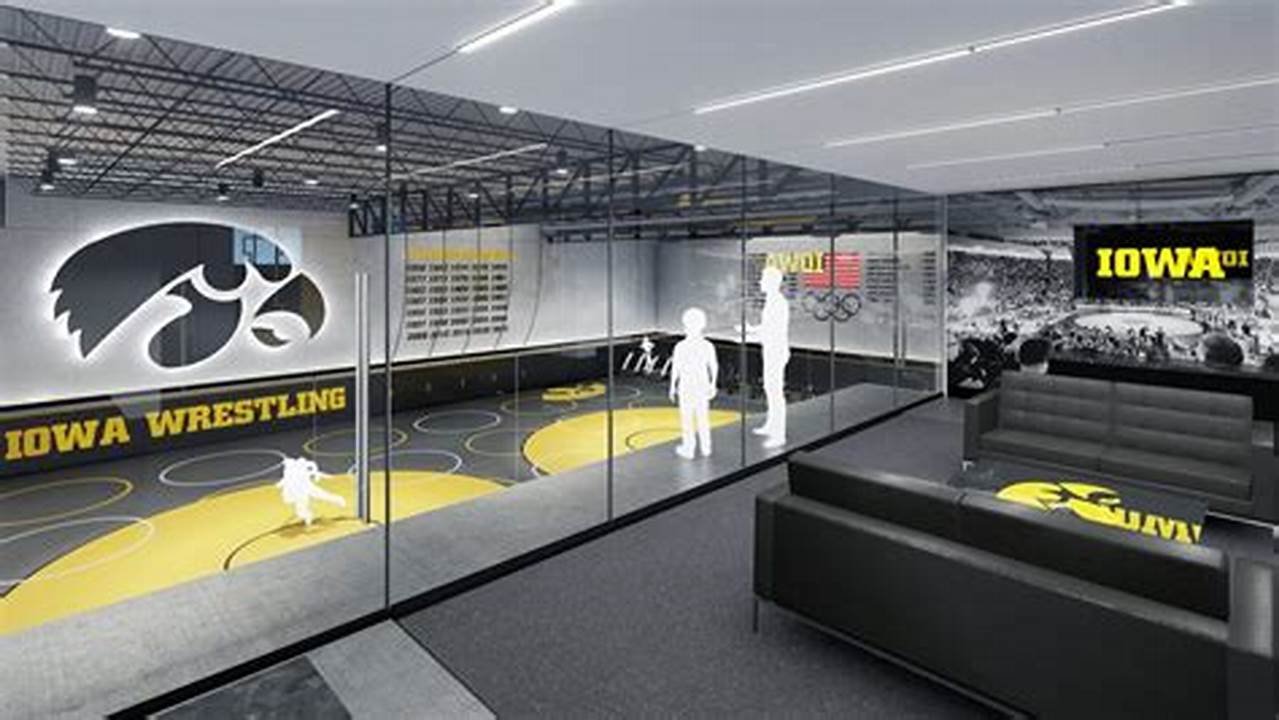 Iowa Hawkeye Wrestling Facility 2024