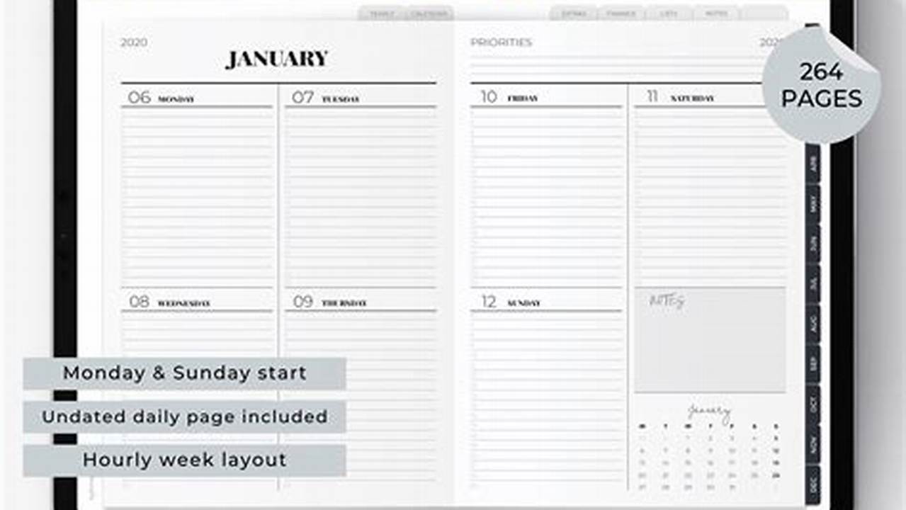 Ipad Print Calendar