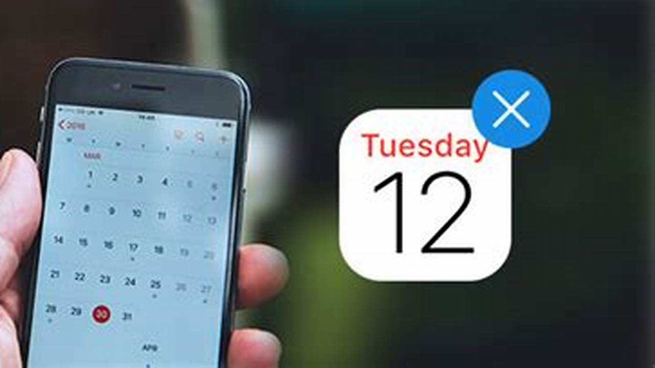 Iphone Calendar Icon Disappeared